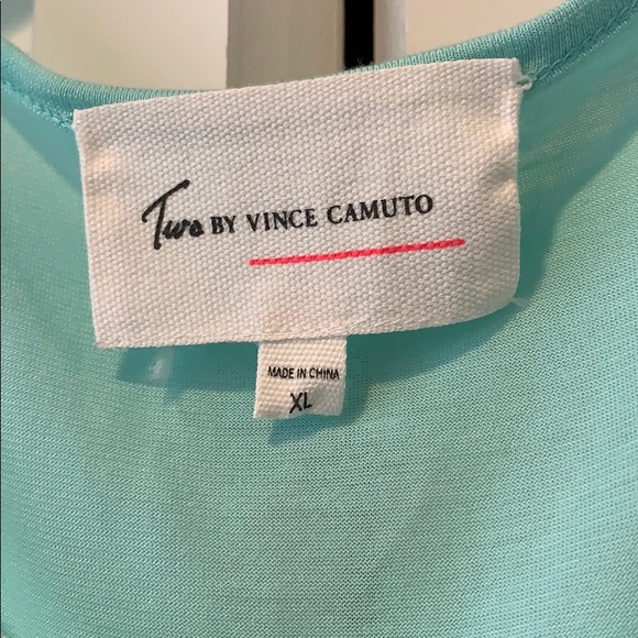 Two by Vince Camuto Mint colored Tank size XL - Picture 2 of 5